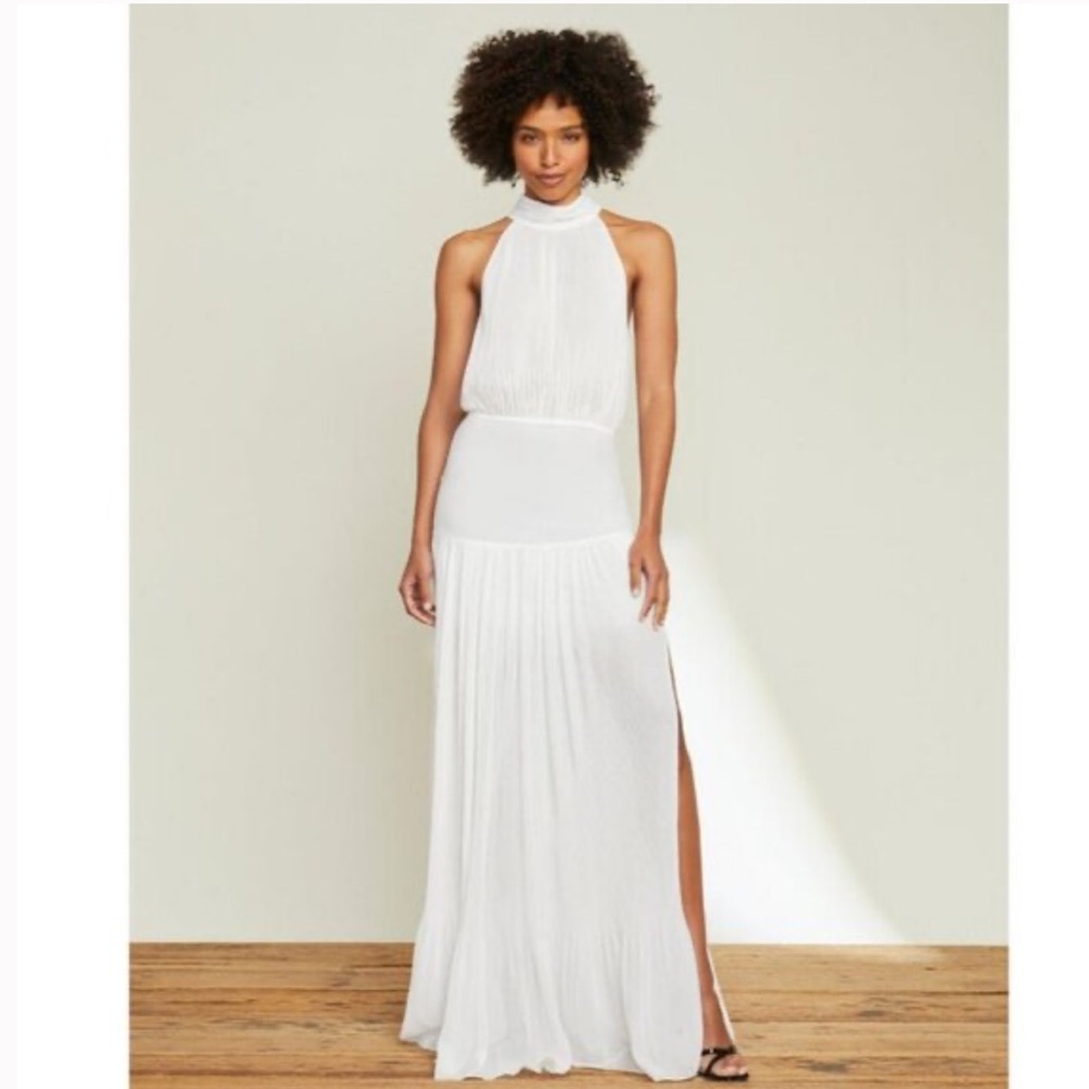Veronica Beard Lilliana Banded Waist Maxi Dress Size 6